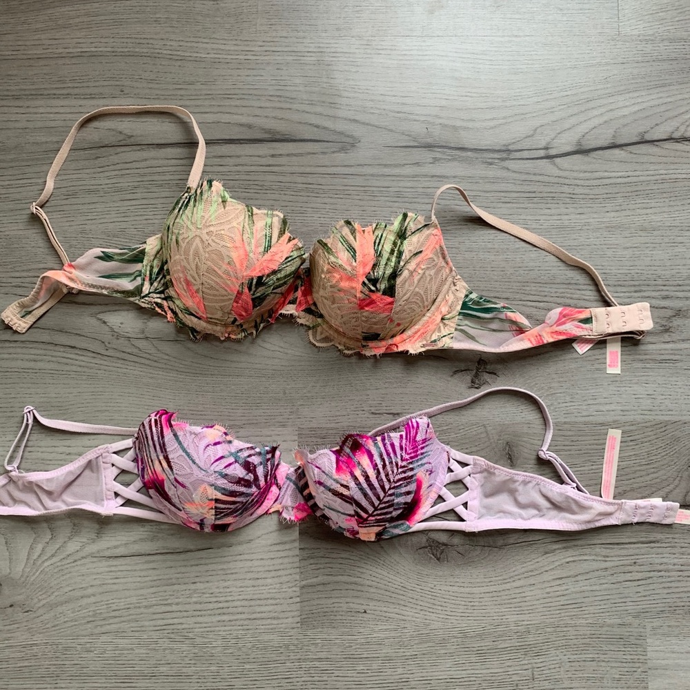 34C Victoria’s Secret Push Up Bras